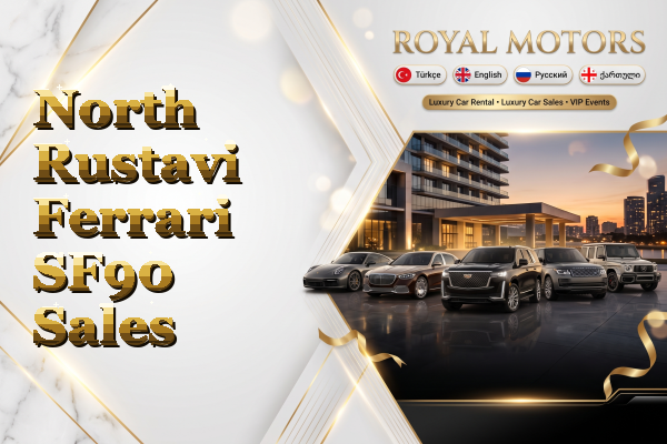 North Rustavi Ferrari SF90 Sales
