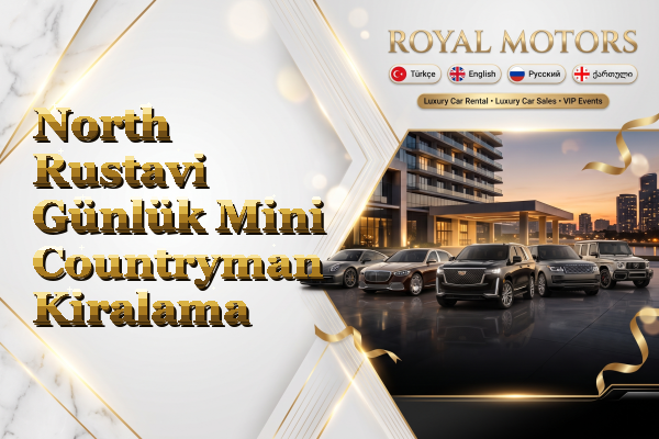 North Rustavi Günlük Mini Countryman Kiralama