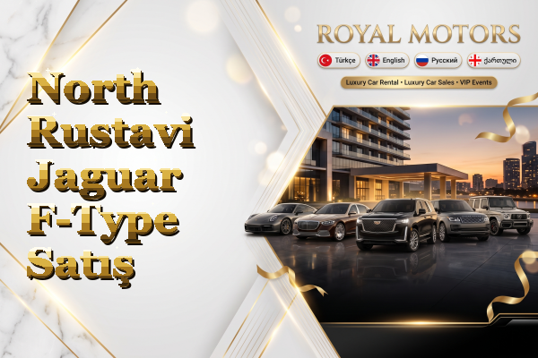 North Rustavi Jaguar F-Type Satış