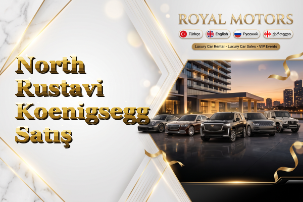 North Rustavi Koenigsegg Satış