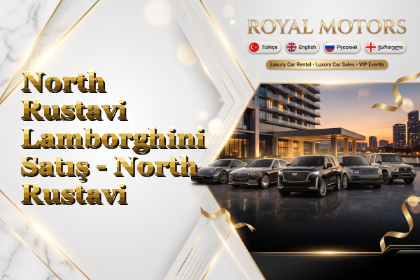 North Rustavi Lamborghini Satış - North Rustavi