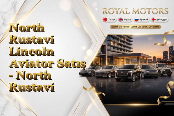 North Rustavi Lincoln Aviator Satış - North Rustavi