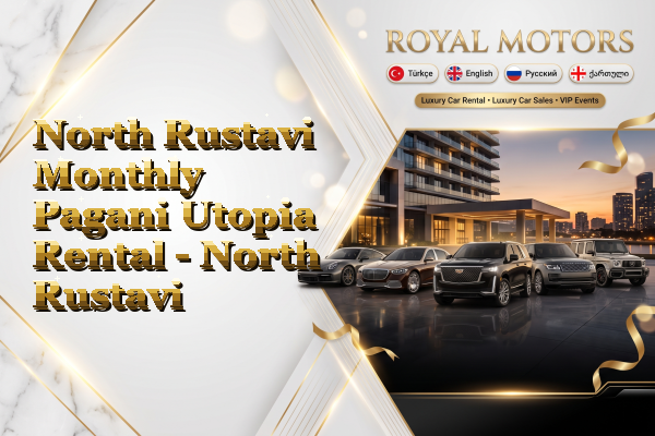 North Rustavi Monthly Pagani Utopia Rental - North Rustavi