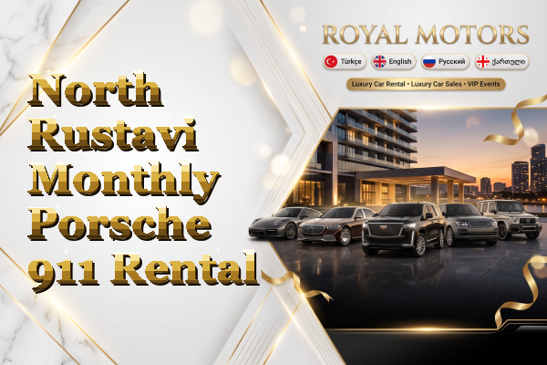 North Rustavi Monthly Porsche 911 Rental