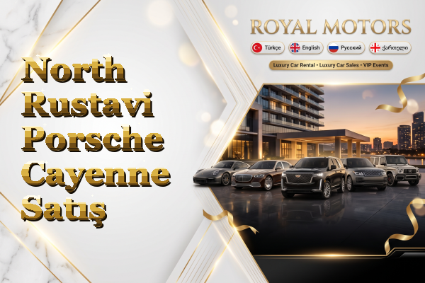 North Rustavi Porsche Cayenne Satış