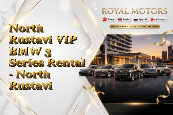 North Rustavi VIP BMW 3 Series Rental - North Rustavi