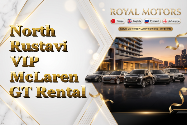 North Rustavi VIP McLaren GT Rental