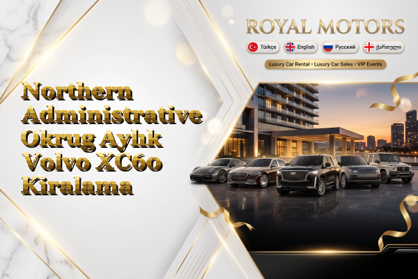 Northern Administrative Okrug Aylık Volvo XC60 Kiralama