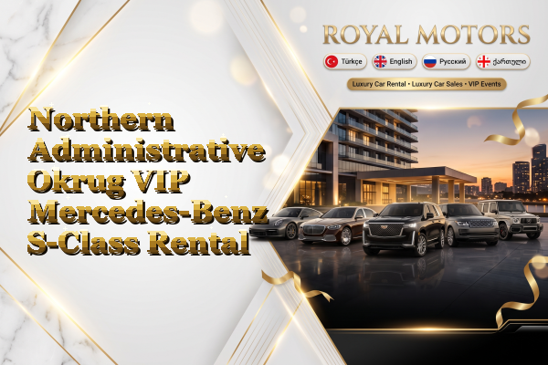 Northern Administrative Okrug VIP Mercedes-Benz S-Class Rental