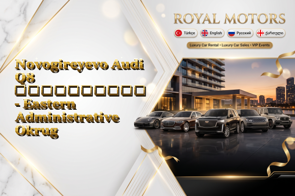 Novogireyevo Audi Q8 გაქირავება - Eastern Administrative Okrug