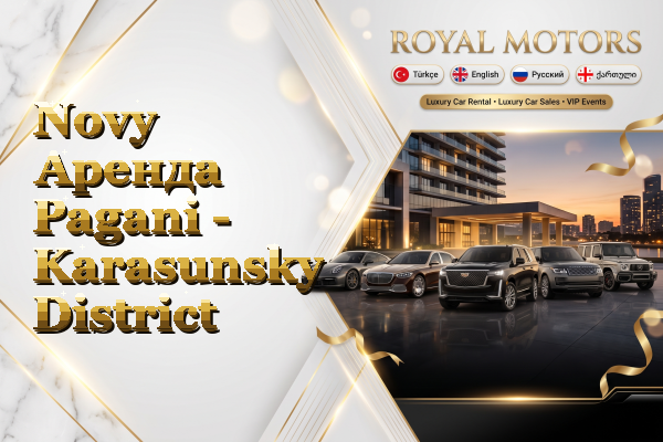 Novy Аренда Pagani - Karasunsky District