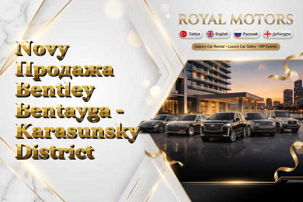 Novy Продажа Bentley Bentayga - Karasunsky District