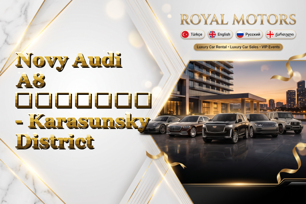Novy Audi A8 გაყიდვა - Karasunsky District