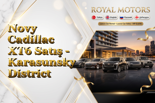 Novy Cadillac XT6 Satış - Karasunsky District