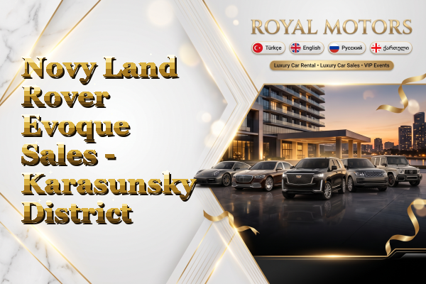 Novy Land Rover Evoque Sales - Karasunsky District