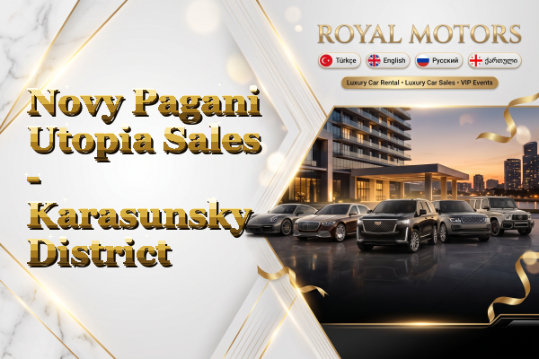 Novy Pagani Utopia Sales - Karasunsky District