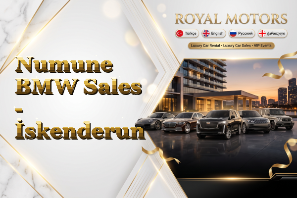 Numune BMW Sales - İskenderun