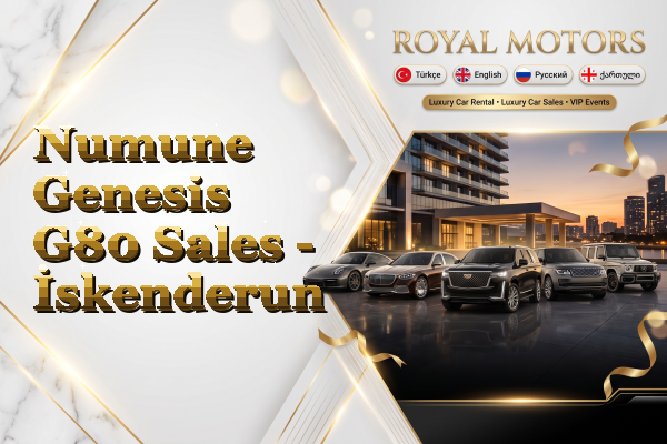 Numune Genesis G80 Sales - İskenderun