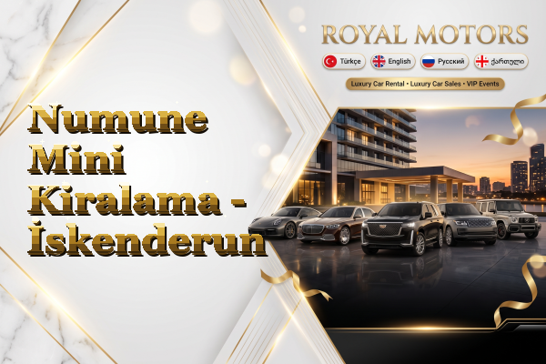 Numune Mini Kiralama - İskenderun