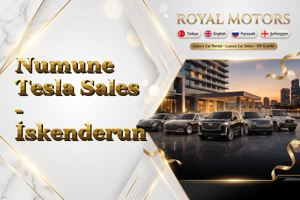 Numune Tesla Sales - İskenderun