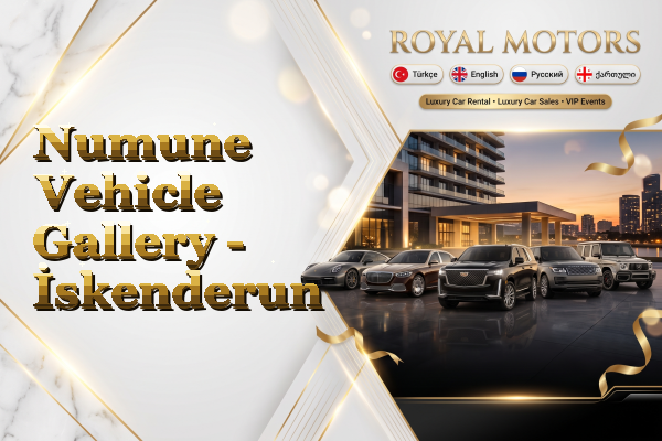 Numune Vehicle Gallery - İskenderun