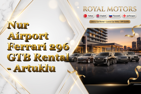 Nur Airport Ferrari 296 GTB Rental - Artuklu