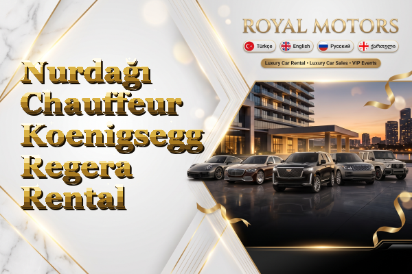 Nurdağı Chauffeur Koenigsegg Regera Rental