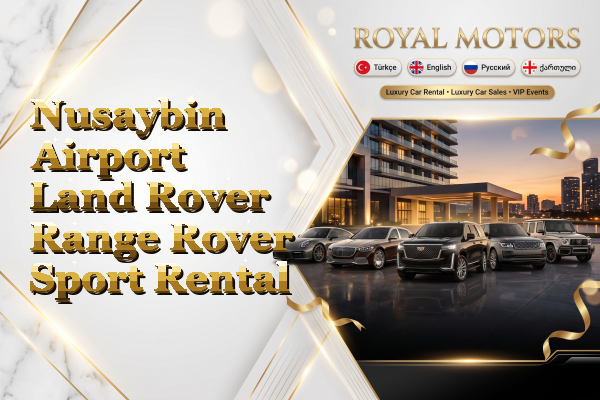 Nusaybin Airport Land Rover Range Rover Sport Rental