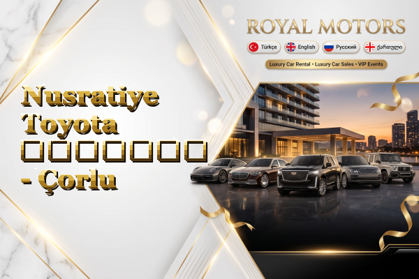 Nusratiye Toyota გაყიდვა - Çorlu