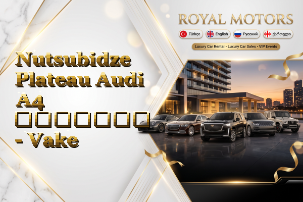 Nutsubidze Plateau Audi A4 გაყიდვა - Vake