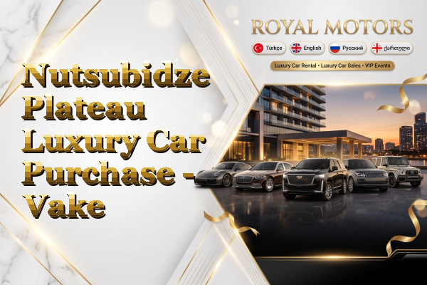 Nutsubidze Plateau Luxury Car Purchase - Vake