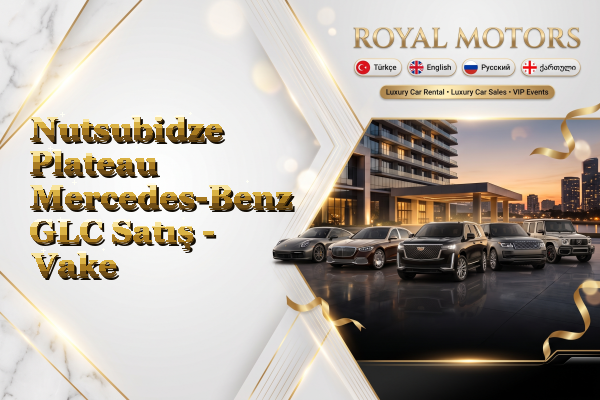 Nutsubidze Plateau Mercedes-Benz GLC Satış - Vake