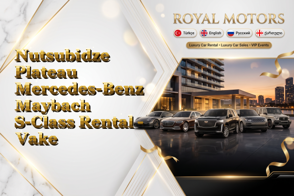 Nutsubidze Plateau Mercedes-Benz Maybach S-Class Rental - Vake