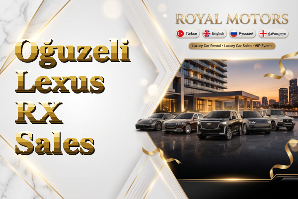 Oğuzeli Lexus RX Sales