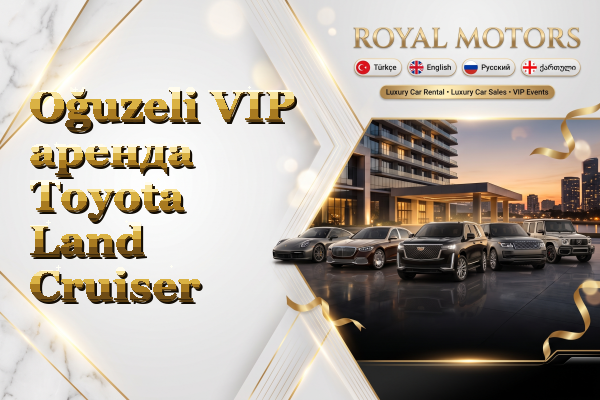 Oğuzeli VIP аренда Toyota Land Cruiser