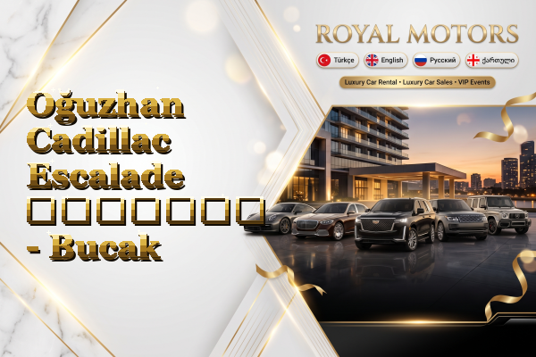 Oğuzhan Cadillac Escalade გაყიდვა - Bucak