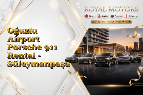Oğuzlu Airport Porsche 911 Rental - Süleymanpaşa