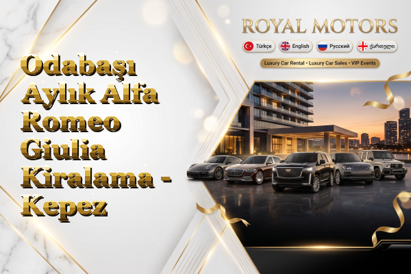 Odabaşı Aylık Alfa Romeo Giulia Kiralama - Kepez