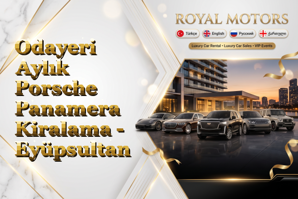Odayeri Aylık Porsche Panamera Kiralama - Eyüpsultan