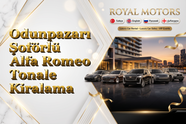 Odunpazarı Şoförlü Alfa Romeo Tonale Kiralama