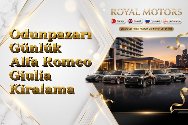 Odunpazarı Günlük Alfa Romeo Giulia Kiralama