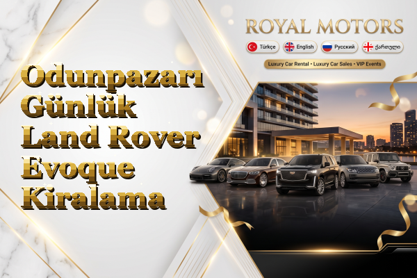 Odunpazarı Günlük Land Rover Evoque Kiralama