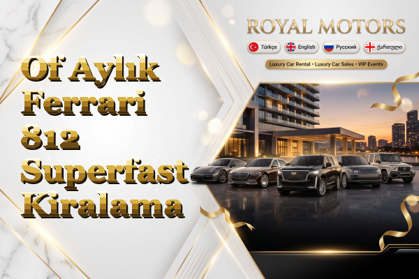 Of Aylık Ferrari 812 Superfast Kiralama