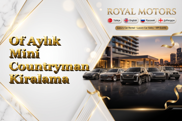 Of Aylık Mini Countryman Kiralama
