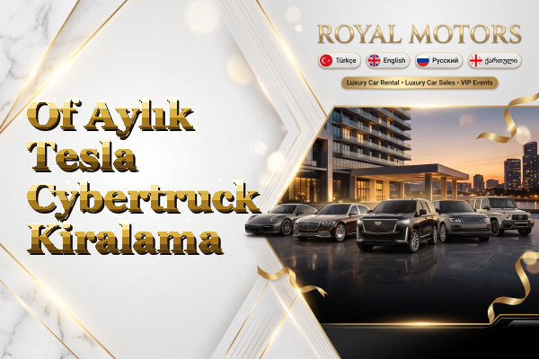 Of Aylık Tesla Cybertruck Kiralama