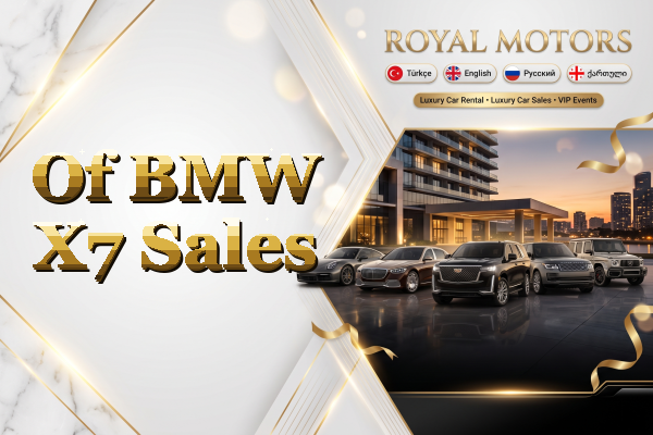 Of BMW X7 Sales