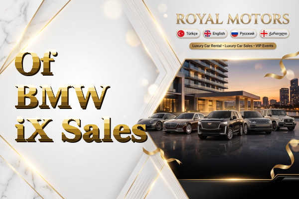 Of BMW iX Sales