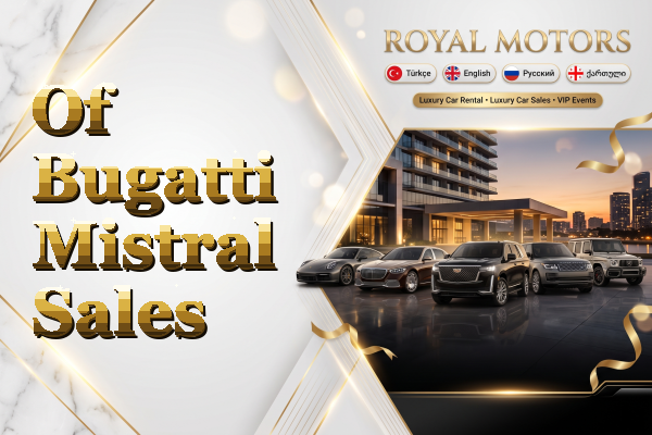 Of Bugatti Mistral Sales