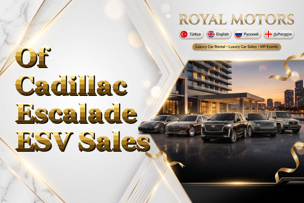 Of Cadillac Escalade ESV Sales