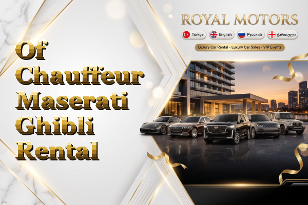 Of Chauffeur Maserati Ghibli Rental